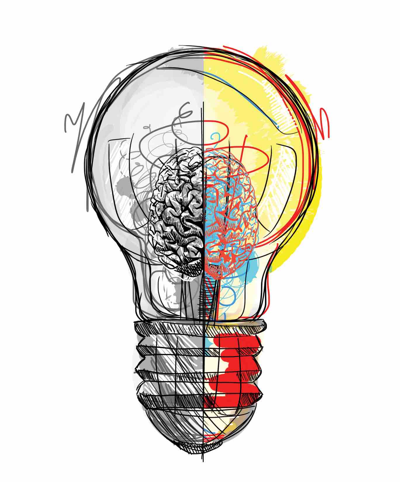 Illustration of lightbulb