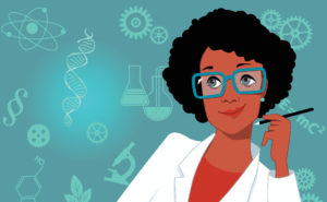 black woman scientist