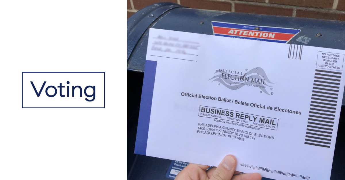 mail in voting ballot