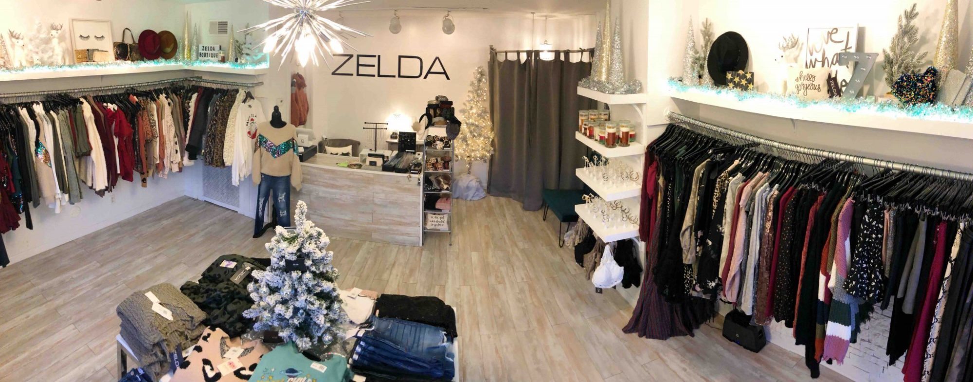 Inside of Zelda's Boutique