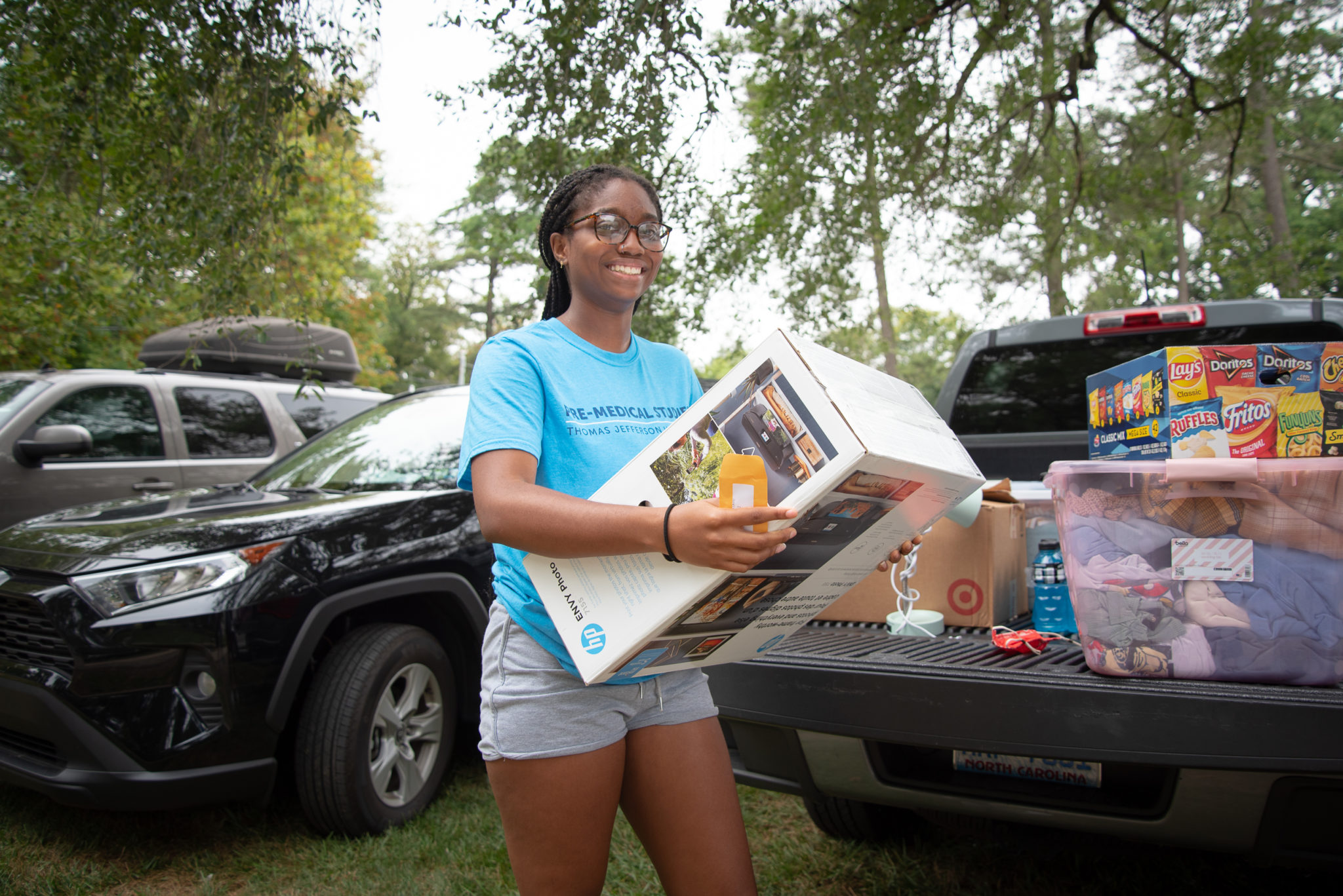 Sights from move-in day