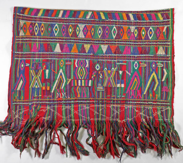Man’s headcloth or tzute from Santa Maria Nebaj, a municipality in Guatemala. 20th century.