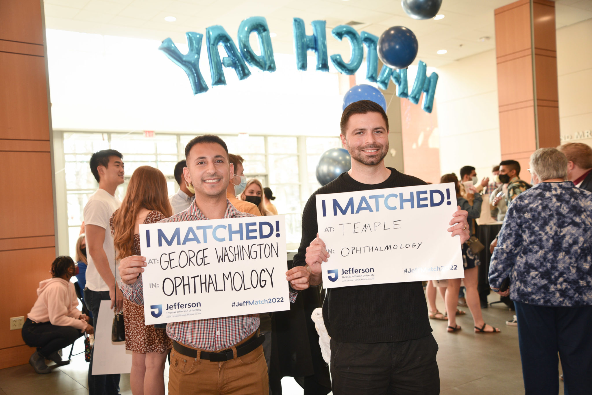 Hugs, Cheers and Relief at InPerson Match Day Ceremony — The Nexus