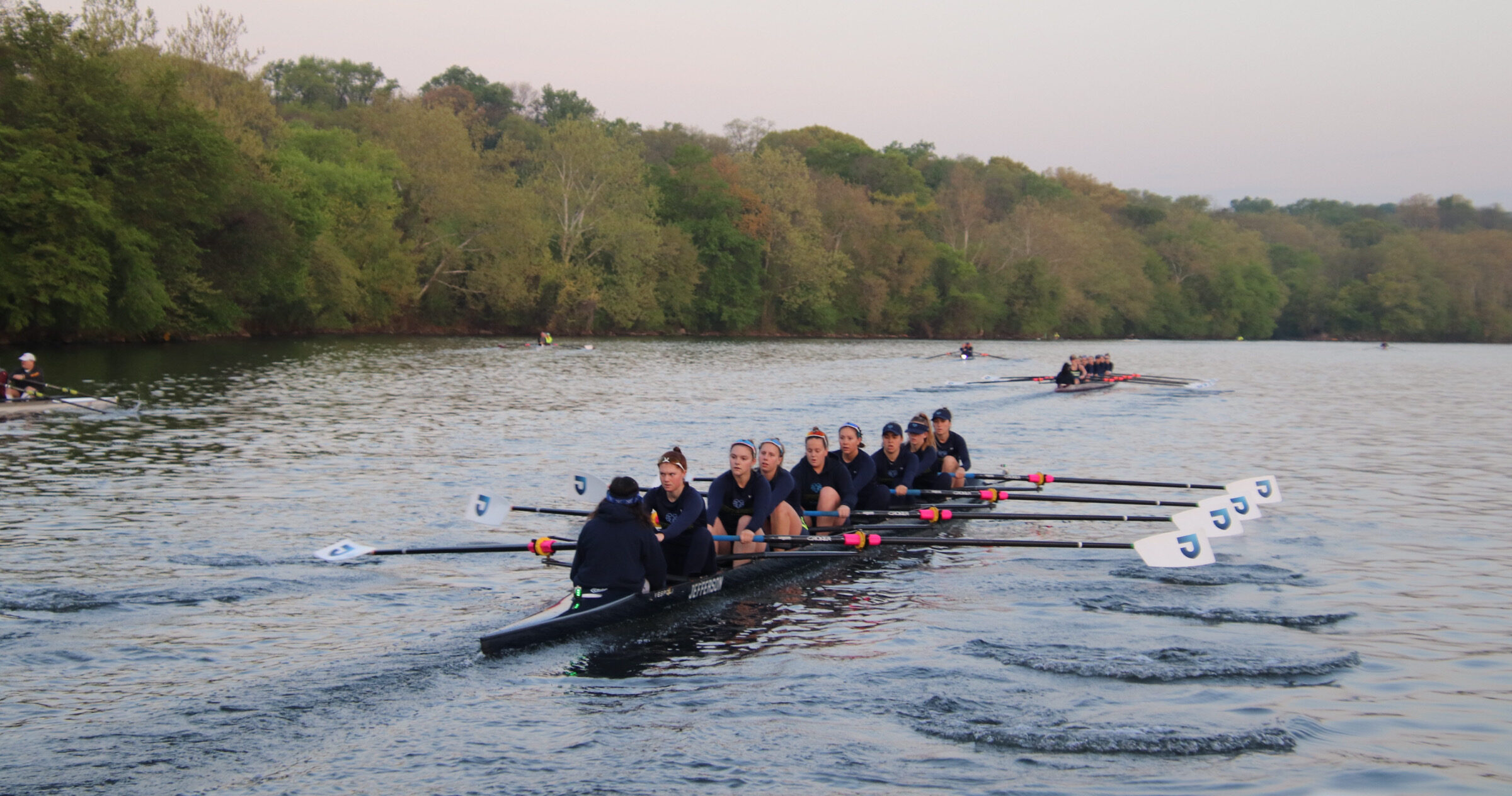 Olympic Gold Medalist Leads the Rams at the Jefferson Dad Vail Regatta